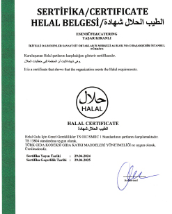 esen catering belgelerimiz
