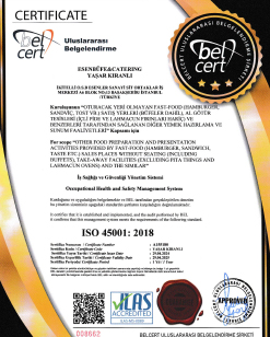 esen catering belgelerimiz