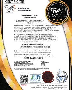esen catering belgelerimiz